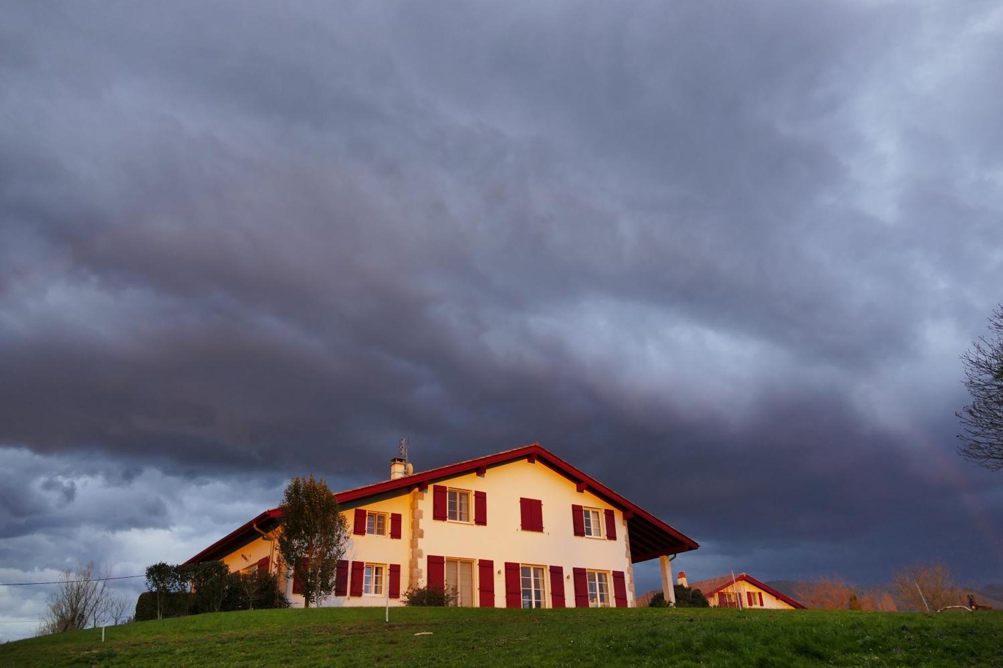 Baskoparadis I Eco-Gites I Calme I Vue I Anes I Jardin I Montagne I Nature Louhossoa Kültér fotó