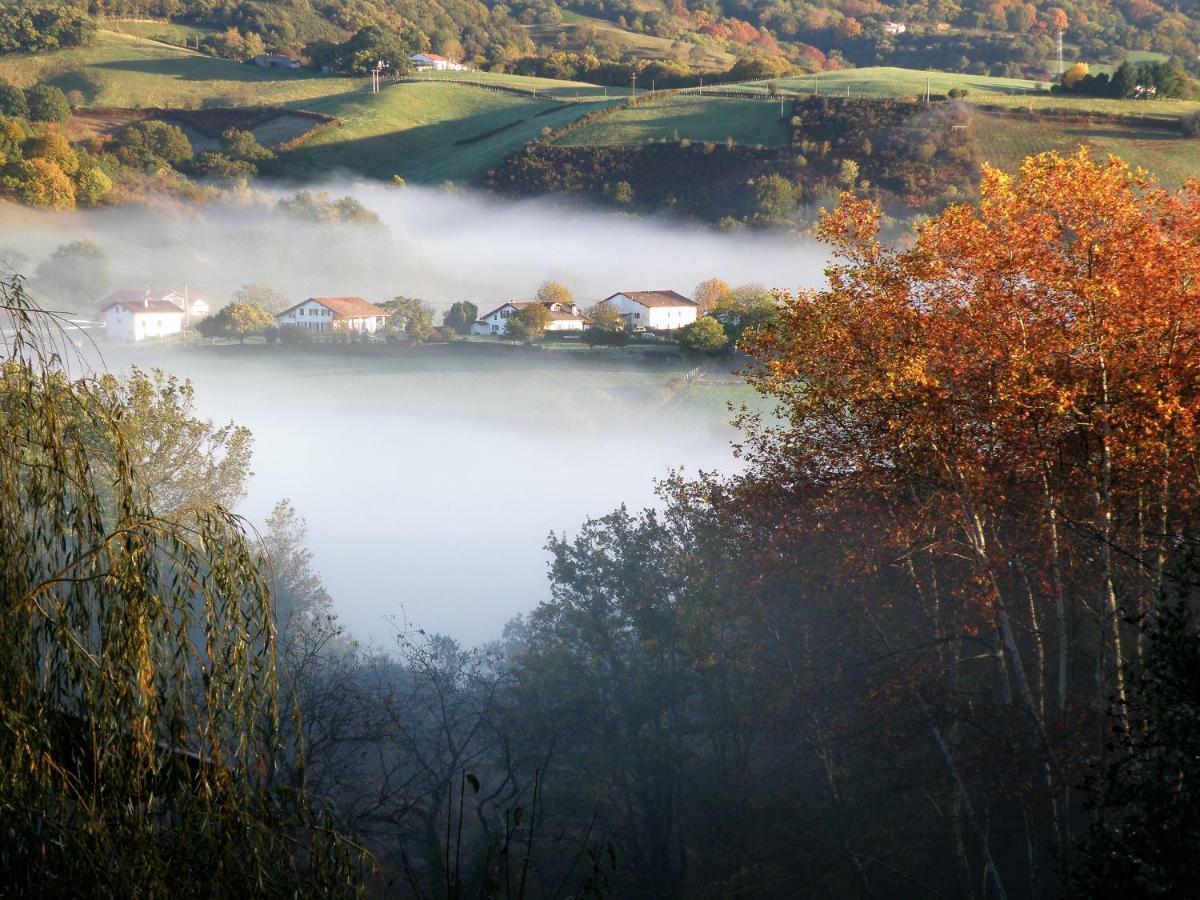 Baskoparadis I Eco-Gites I Calme I Vue I Anes I Jardin I Montagne I Nature Louhossoa Kültér fotó